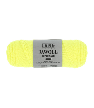 LANG YARNS : Jawoll - JAUNE FLUO