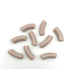Perles acryliques Gros Tube VIEUX ROSE