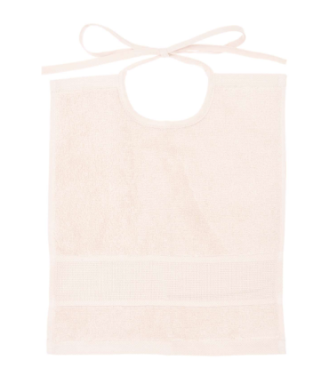 RICO DESIGN : Bavoir à broder en éponge ROSE
