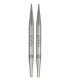 Knit Pro - Métal - Pointes d'aiguilles 10cm - Câble 40cm - n°6