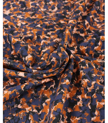 ÉGLANTINE ET ZOÉ : Viscose GRANITÉ - BLEU