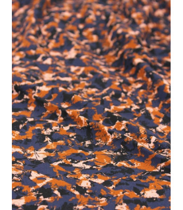 ÉGLANTINE ET ZOÉ : Viscose GRANITÉ - BLEU