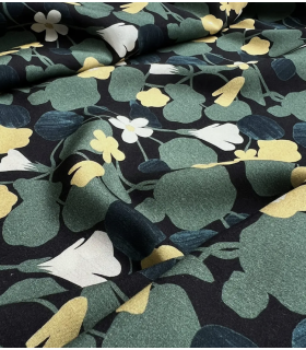 SINGULIERE PAR COUSETTE : viscose - CAPUCINE FLOWERS