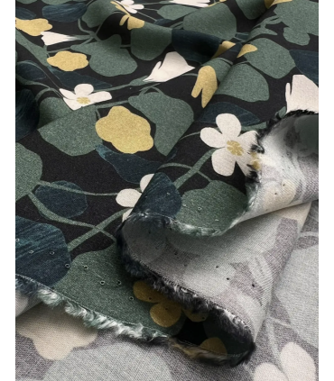 SINGULIERE PAR COUSETTE : viscose - CAPUCINE FLOWERS