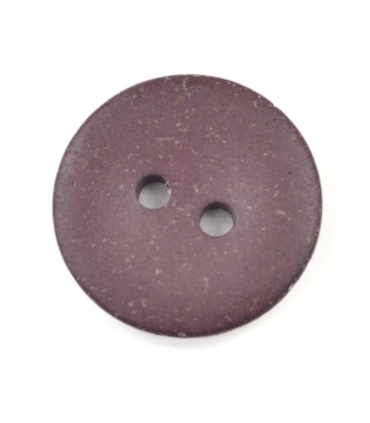 Bouton mat imitation pierre - 18mm