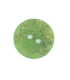 Bouton mat imitation vert pilé - 23mm
