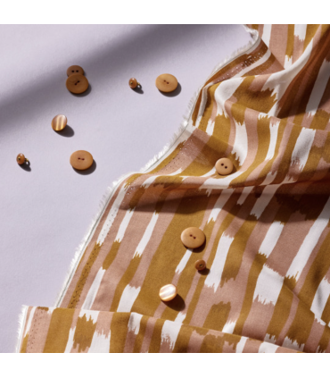 ATELIER BRUNETTE modal de viscose : IMANY PECAN PIE