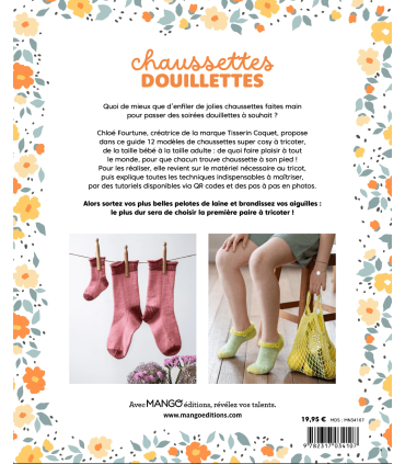 Chaussettes douillettes 12 modèles à tricoter pour petits et grands