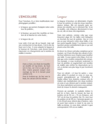 Adapter un patron de tricot à sa morphologie et à son style