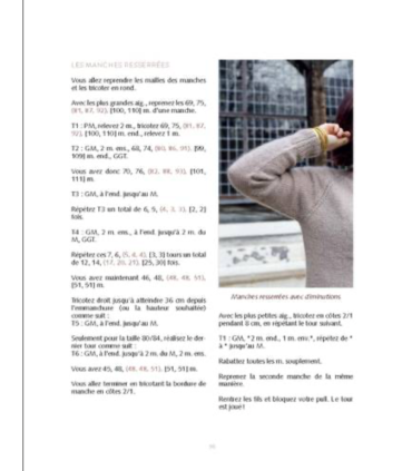 Adapter un patron de tricot à sa morphologie et à son style