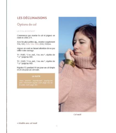 Adapter un patron de tricot à sa morphologie et à son style