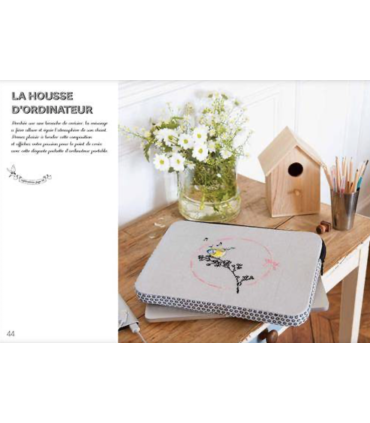 Les oiseaux à broder au points de croix