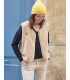 ATELIER SCÄMMIT gilet sans manche SHERPA