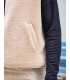 ATELIER SCÄMMIT gilet sans manche SHERPA