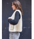 ATELIER SCÄMMIT gilet sans manche SHERPA