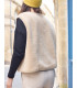 ATELIER SCÄMMIT gilet sans manche SHERPA