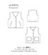 ATELIER SCÄMMIT gilet sans manche SHERPA