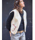 ATELIER SCÄMMIT gilet sans manche SHERPA