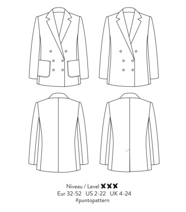 ATELIER SCÄMMIT blazer PUNTO