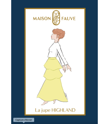 MAISON FAUVE : la jupe HIGHLAND