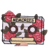 THERMOCOLLANT -  Cassette vintage à fleurs MEMORIES