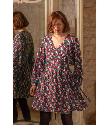 ÉGLANTINE ET ZOÉ: Sergé De Viscose - EDEL - Rouge brique