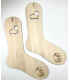 BLOQUEUR à Chaussettes en Peuplier - Taille S ( 27-33)