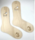 BLOQUEUR à Chaussettes en Peuplier - Taille M (34-36)