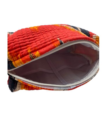 Set de 3 trousses indiennes - Ethnique - ROUGE