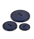 Bouton 2 trous - 20mm - BLEU MARINE