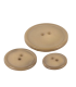 Bouton 2 trous - 20mm - BEIGE
