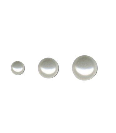 Bouton mariage demi-sphère - 13mm