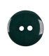 Bouton 2 trous brillant - Vert sapin - 14mm
