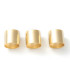 Perles : tube en métal 10mm - Doré