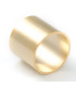 Perles : tube en métal 10mm - Doré