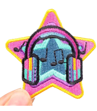 THERMOCOLLANT - Étoile et casque audio