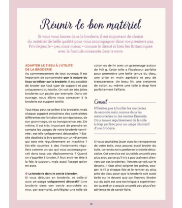 Le guide de la broderie