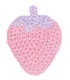 Patch brodés à Coudre : Fraise - ROSE et VIOLET