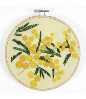 DMC : Kit broderie - MIMOSAS