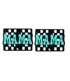 Protege pointes aiguilles à tricoter : Damier Mama