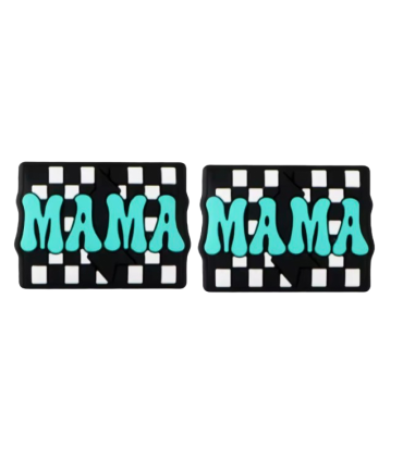 Protege pointes aiguilles à tricoter : Damier Mama