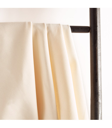 ATELIER BRUNETTE : Gabardine d'hiver - OFF-WHITE