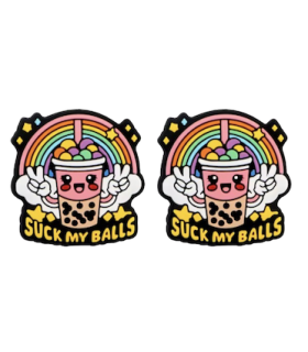 Protege pointes aiguilles à tricoter : Suck my balls