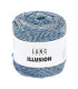 LANG YARNS : Illusion-06-BLEU GRIS BEIGE