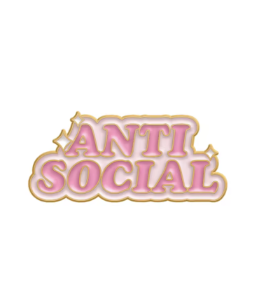 Pin's Émaillé - Anti Social