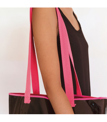 KATIA - Sangle à sac 30mm - ROSE Fluo