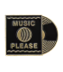Pin's Émaillé - Music Please