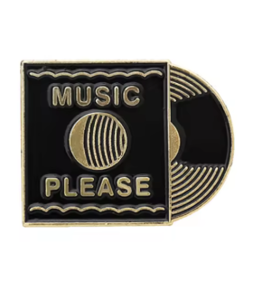 Pin's Émaillé - Music Please