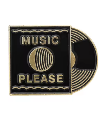 Pin's Émaillé - Music Please