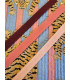 Coton indien matelassé Tigre - CLYDE - ROSE et BLEU